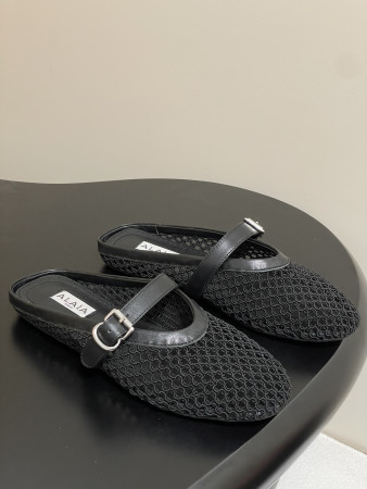 UA Alaia Flat Mules(Customized Size 7-10 days production time)