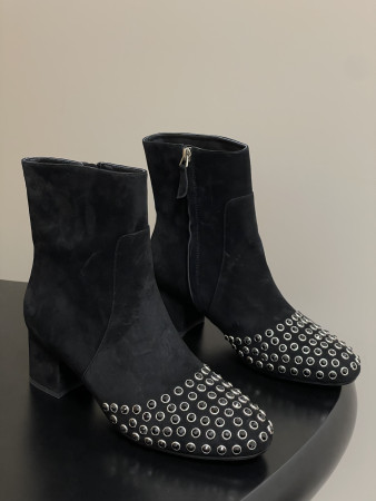 ua alaia crystal Di*m*nd boots 5.5cm heel(customized size 7-10 days production time)