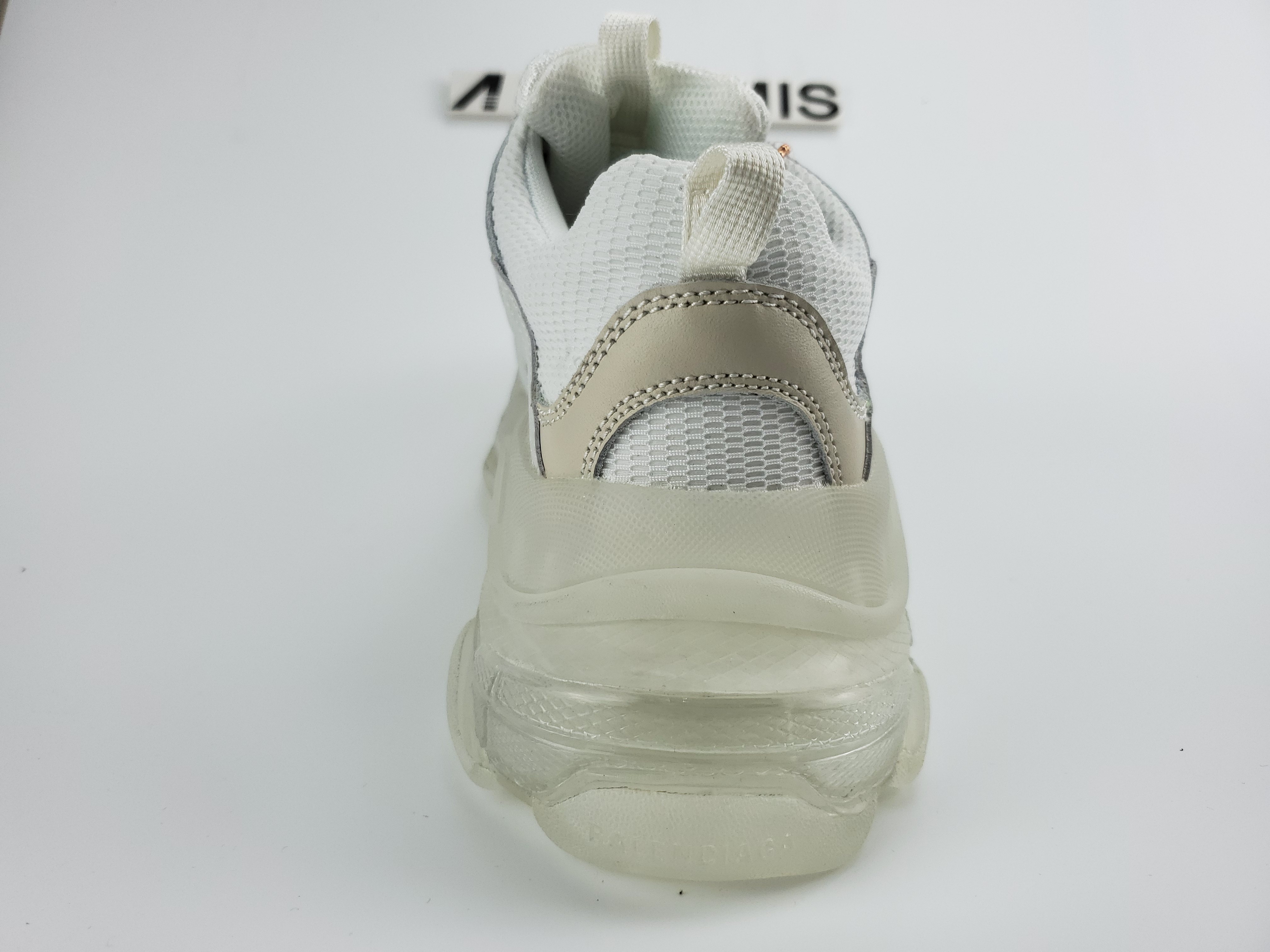 Balenciga Triple S Clear Sole White