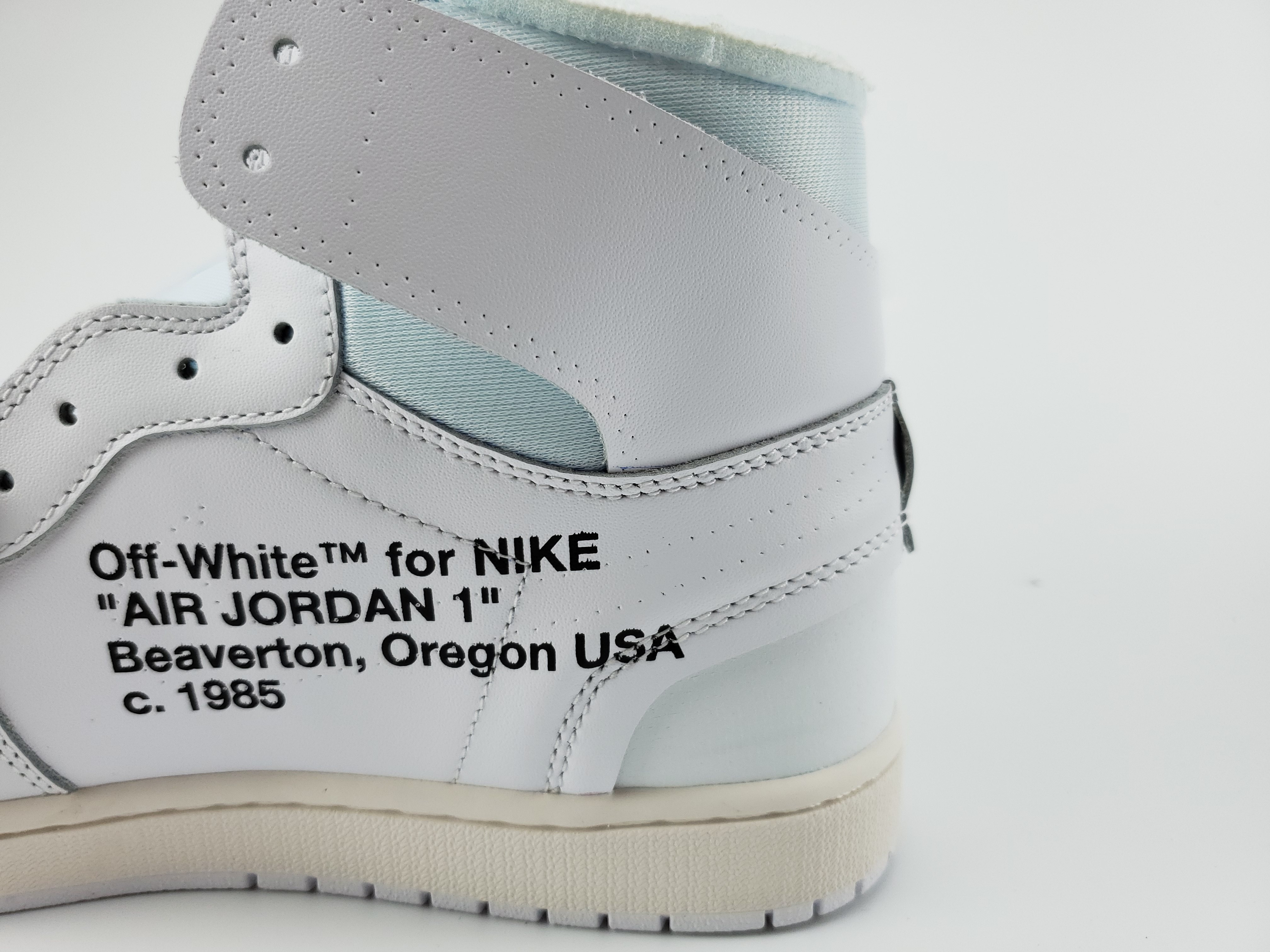 Jordan 1 Retro High Off-White White