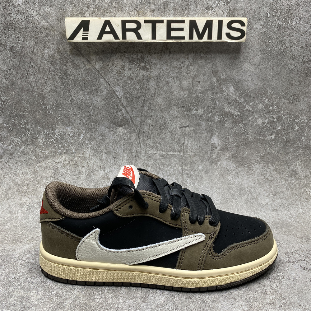 NIKE TRAVIS SCOTT X AIR JORDAN 1 LOW 'MOCHA' PS