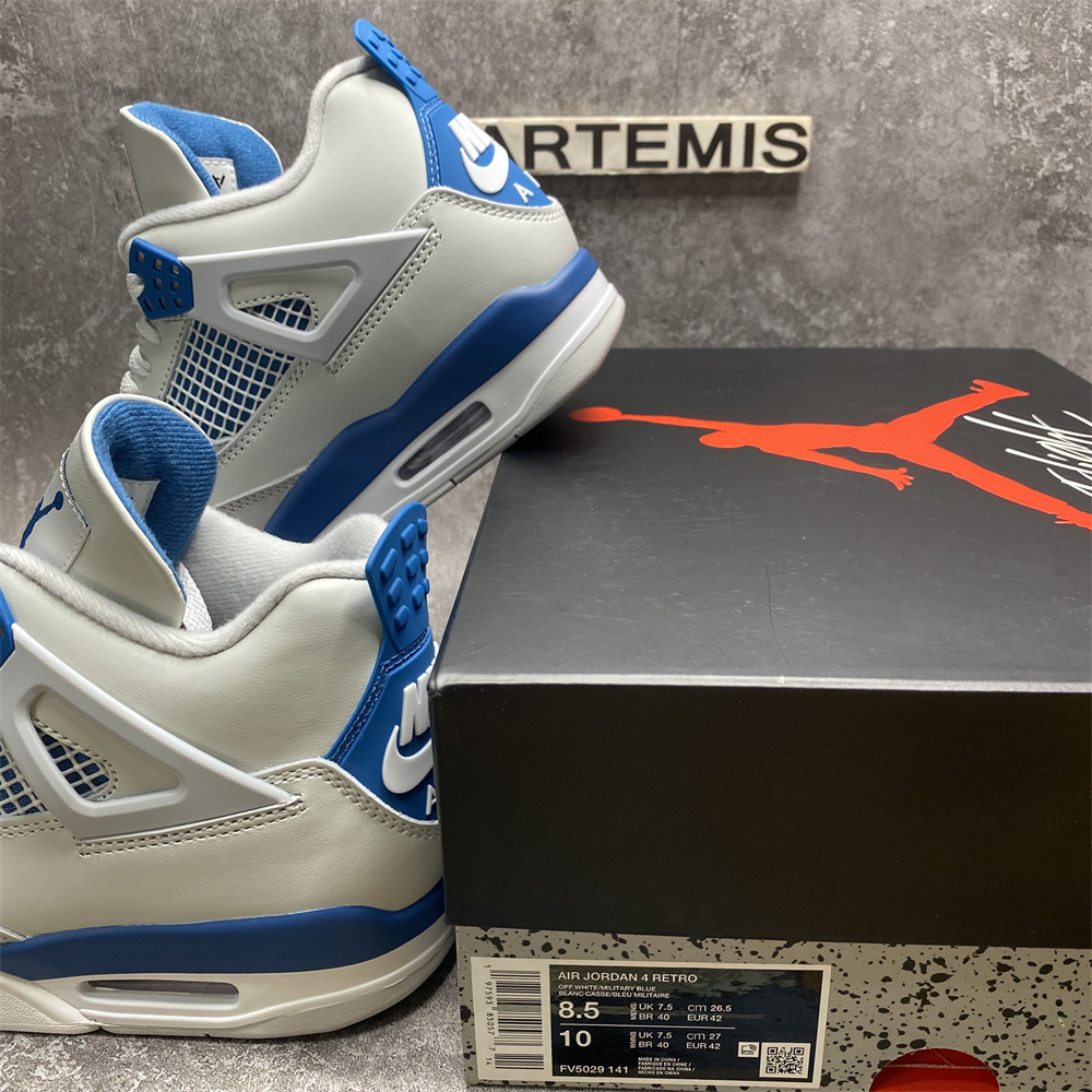 AIR JORDAN 4 RETRO MILITARY BLUE 2024