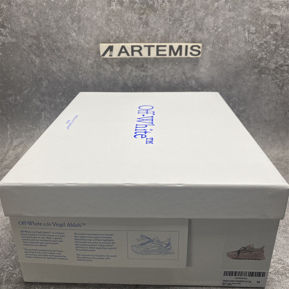 OFF-WHITE ODSY-1000 Beige Pink