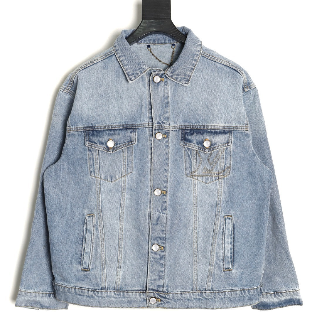 l0*is V*t0n 25fw denim jacket suit