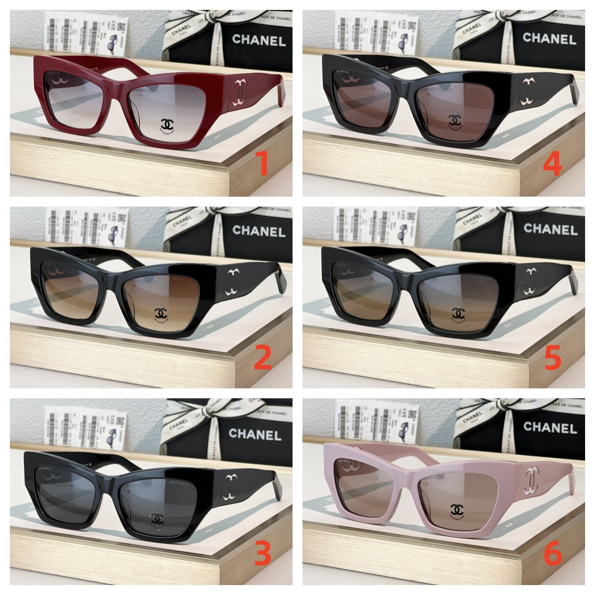 Ch*el glasses ch5527 53-18-145