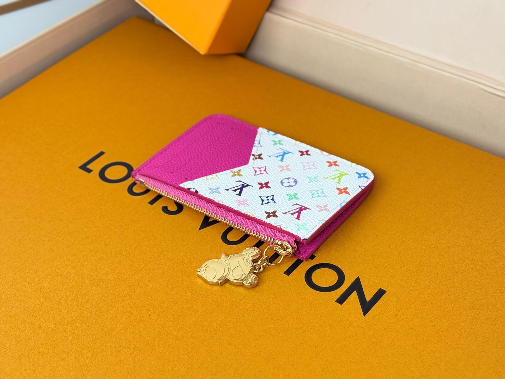 LV x TM Romy Card Holder M14155 12 x 8 x 0.8 cm