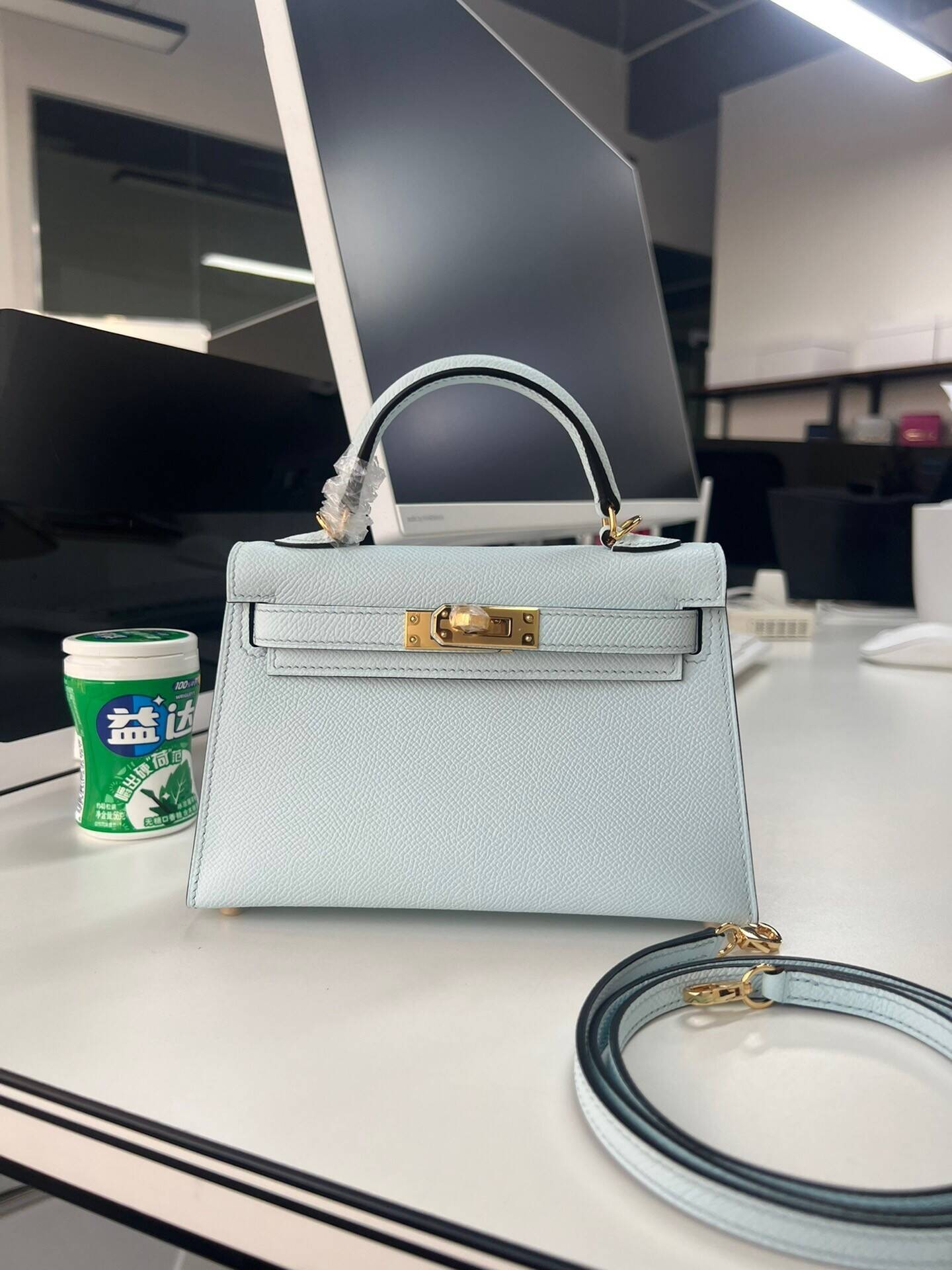 Hermès Mini Kelly 19 19×6×12CM