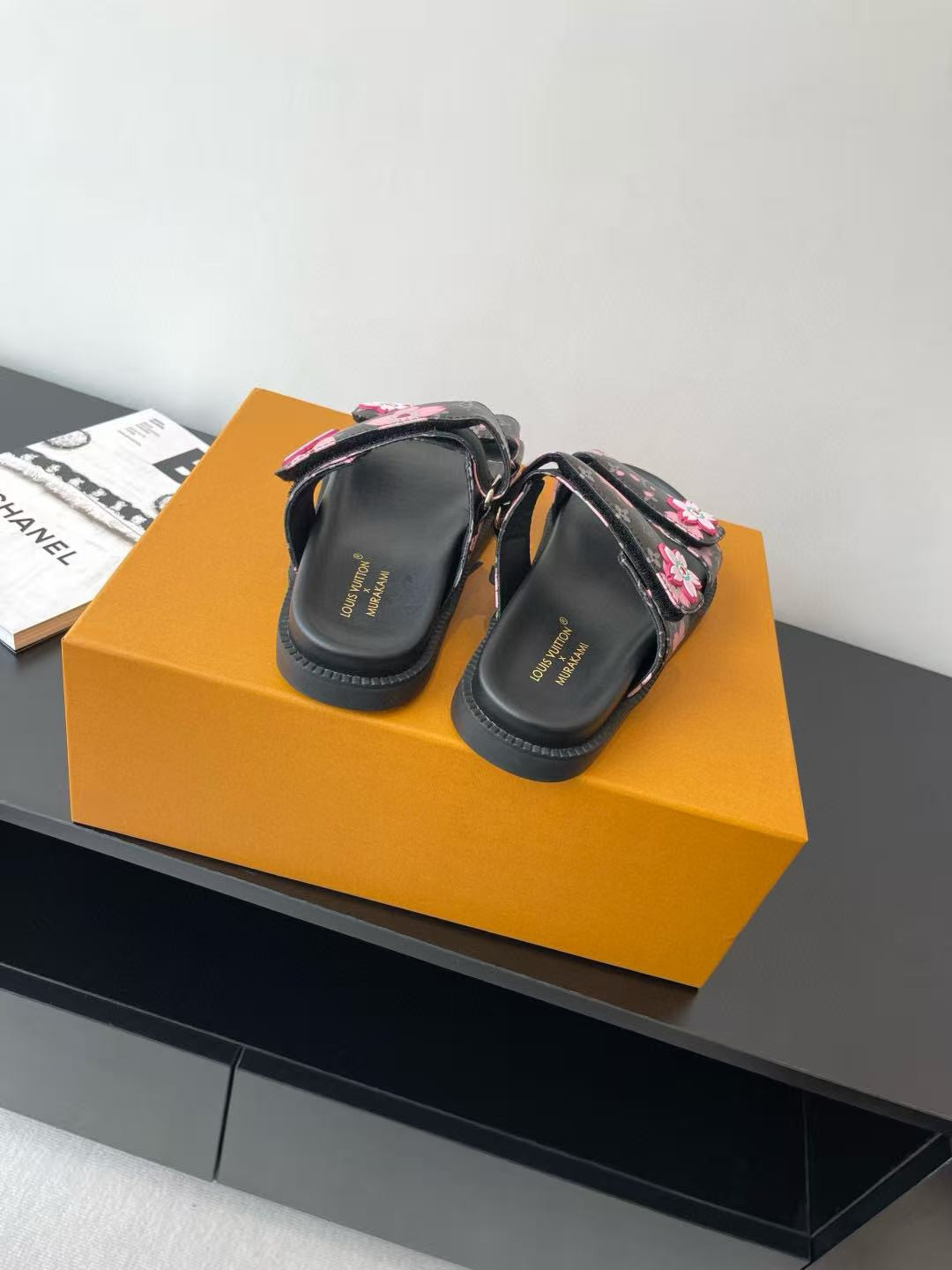 UA LV x TM LV Sunset Flat Comfort Mule