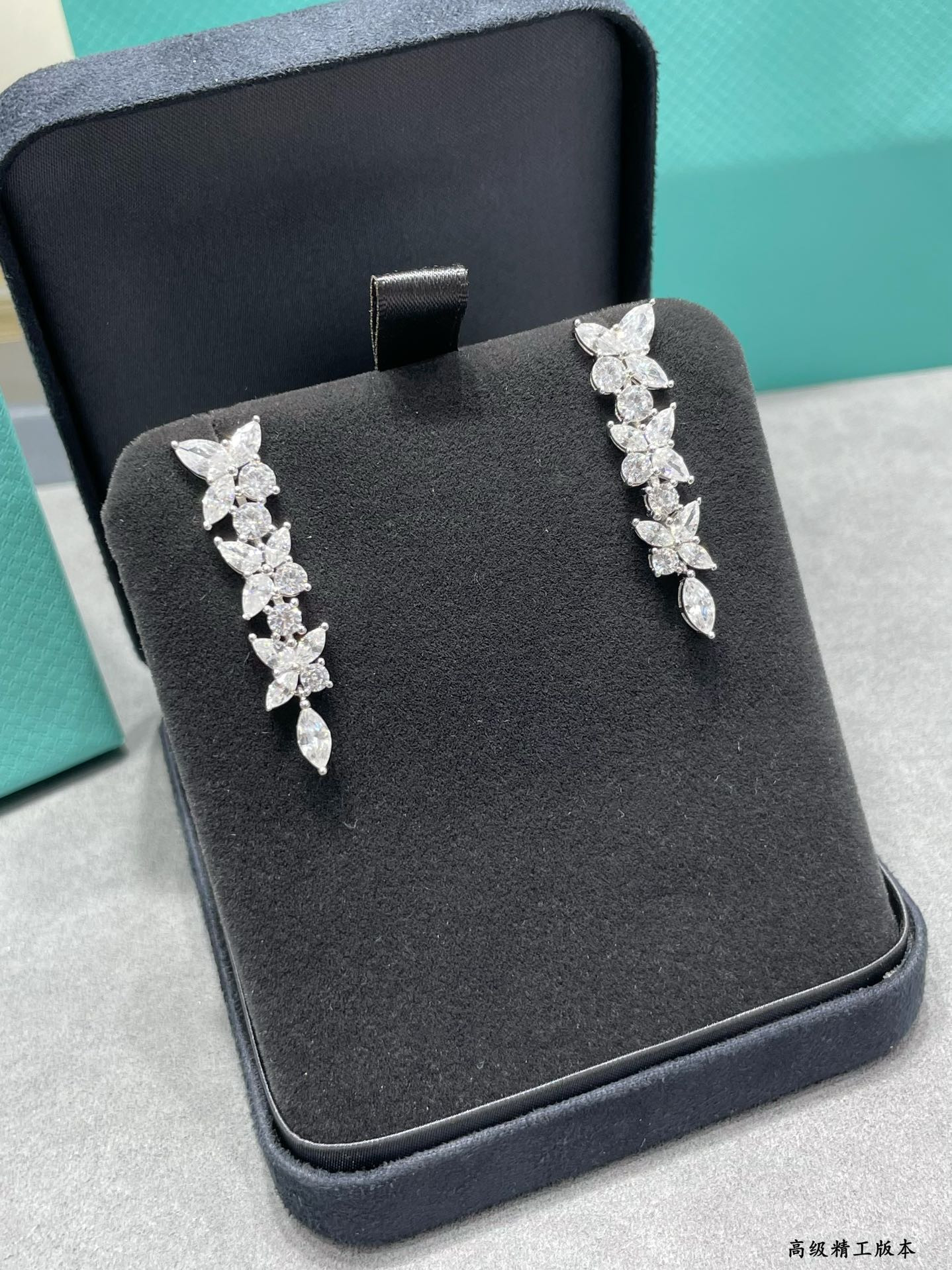 T*f*ny & co. marquise earrings ag925