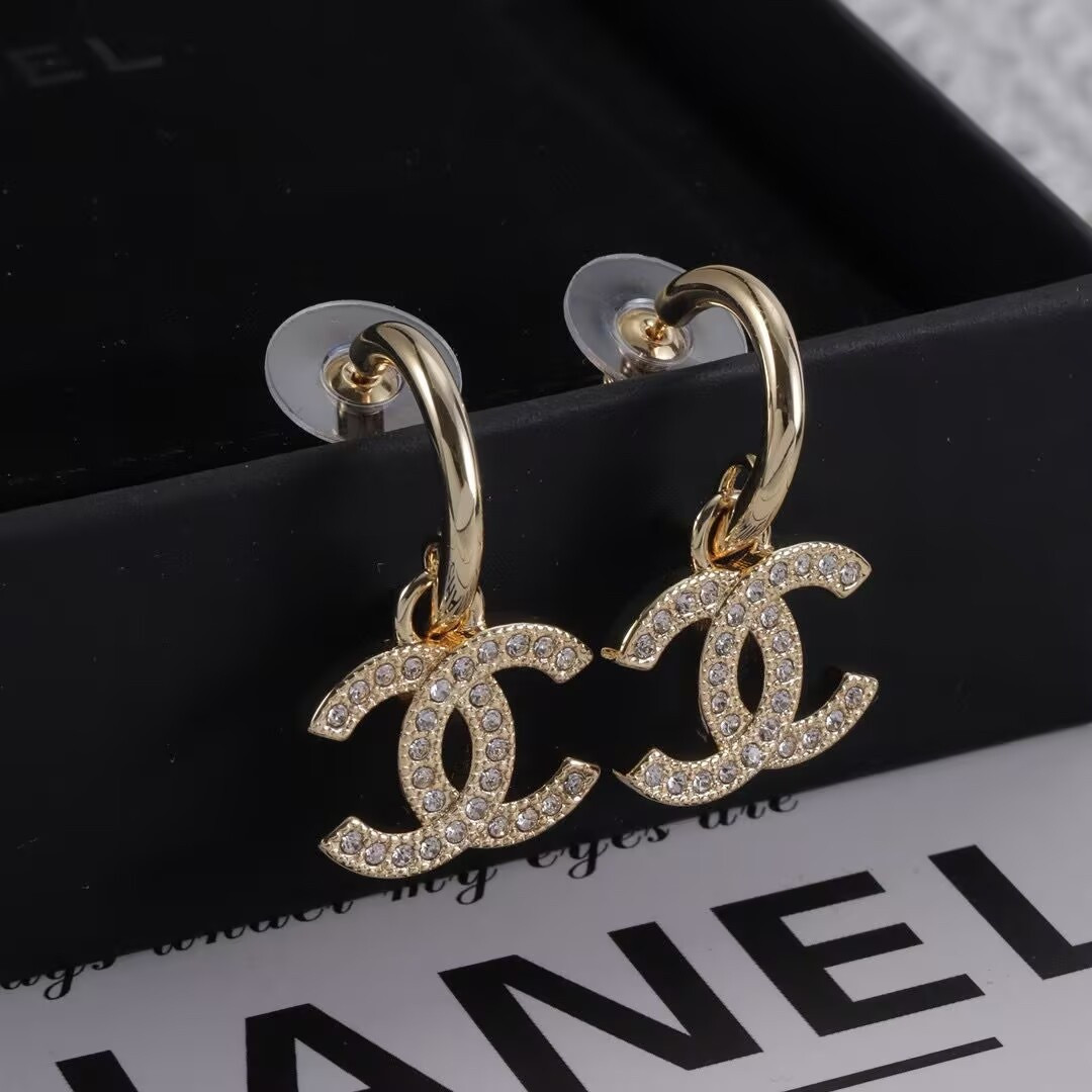Ch*el earrings
