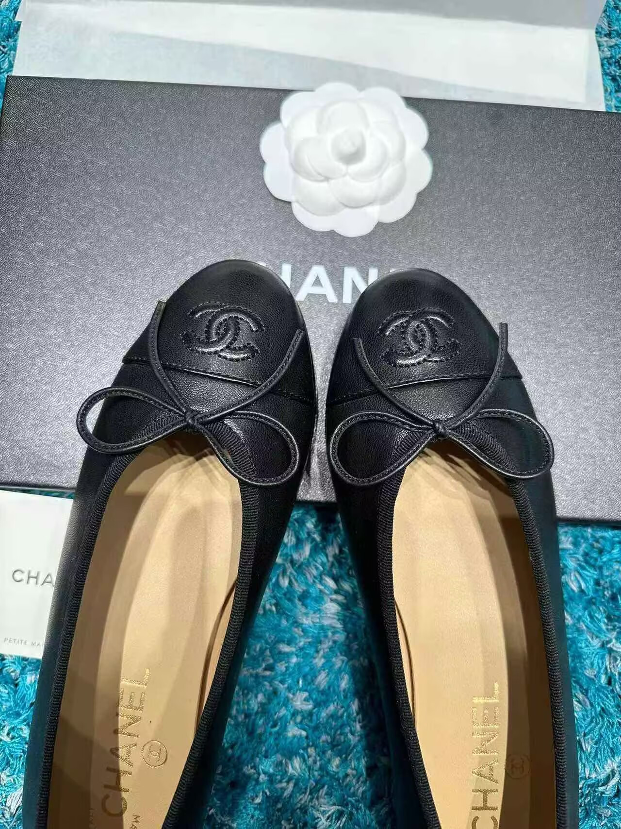 ua Ch*el ballet flats