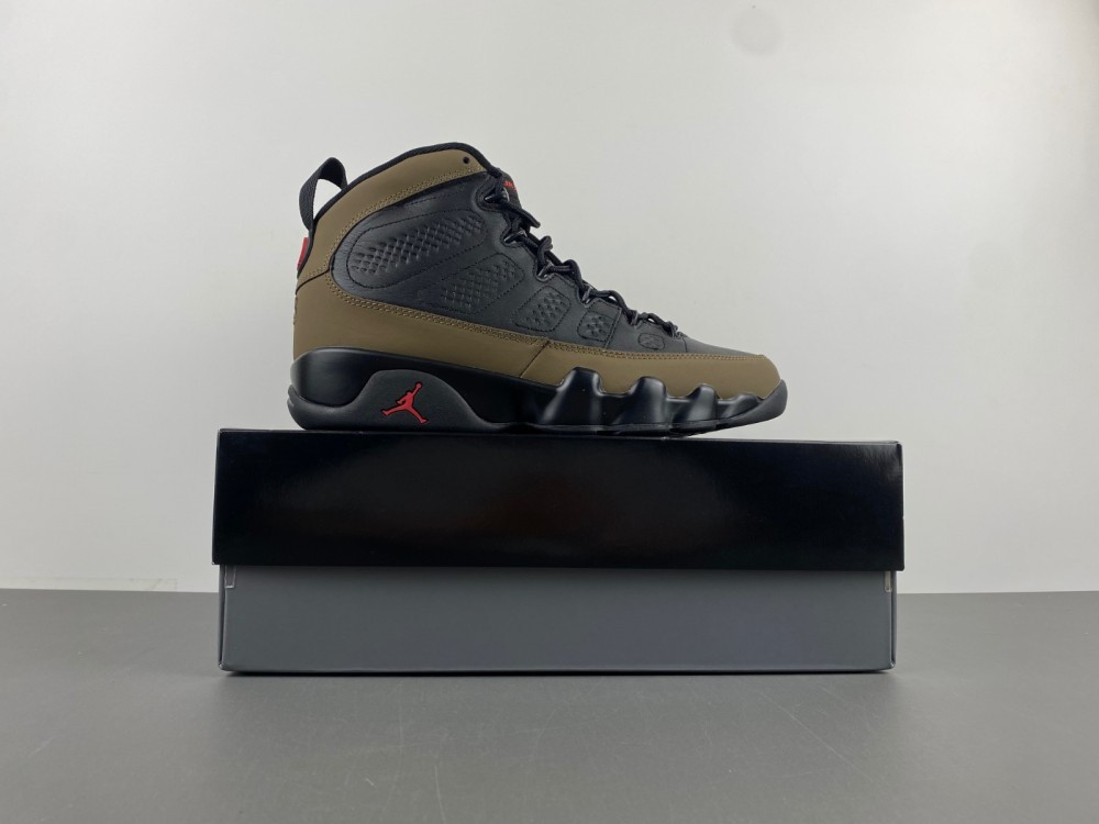 UA Jordan 9 Retro Olive