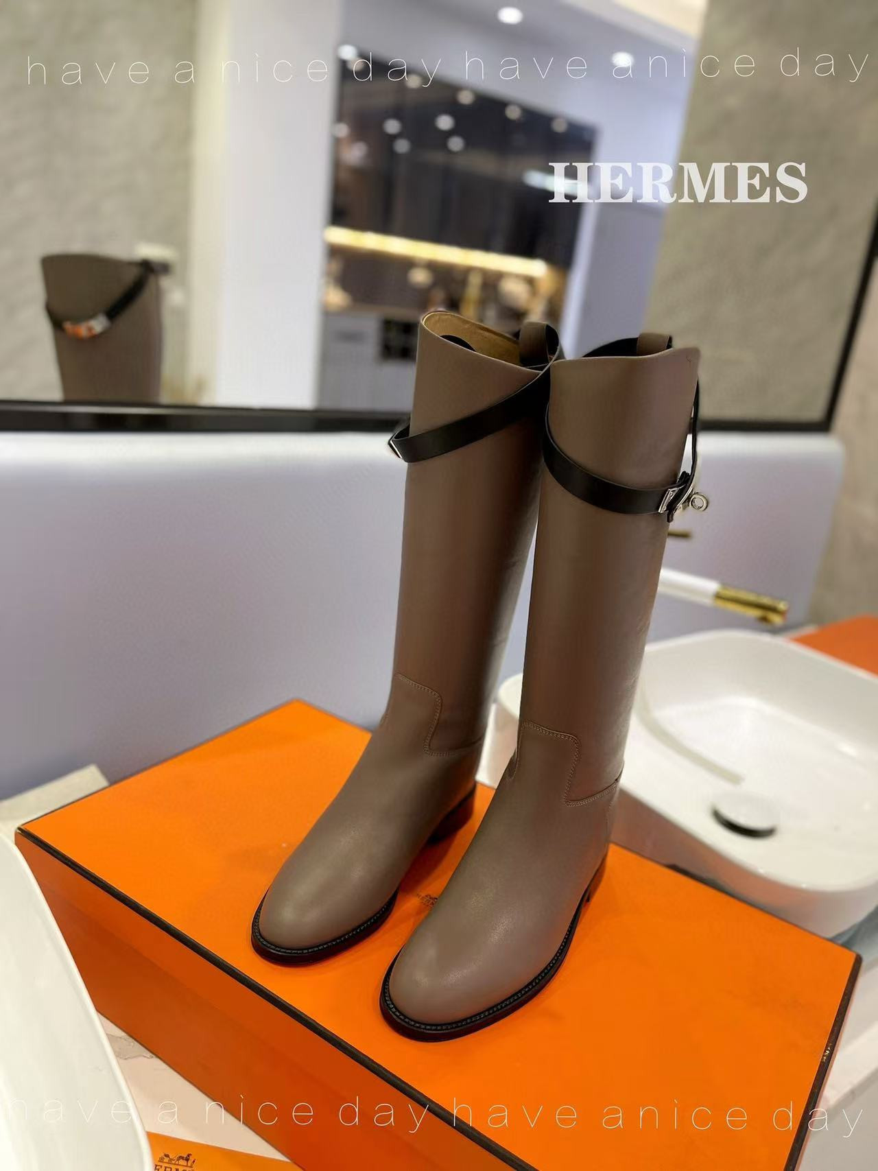 UA Hermès Jumping Boots