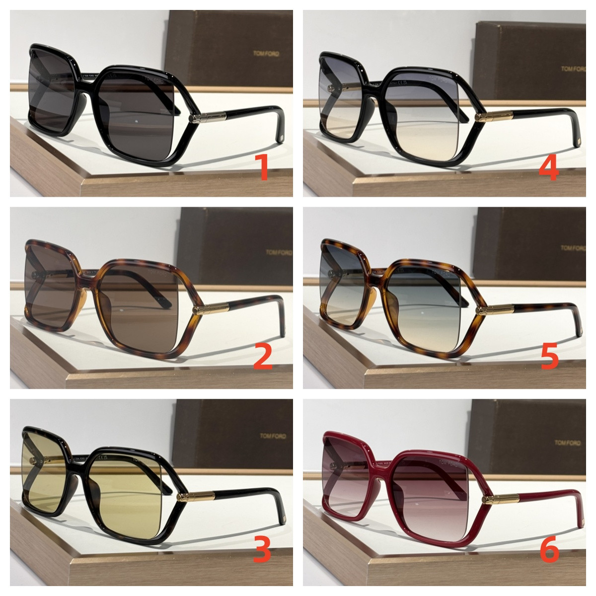 Tom Ford Glasses FT1089 SOLANGE 60-17-120