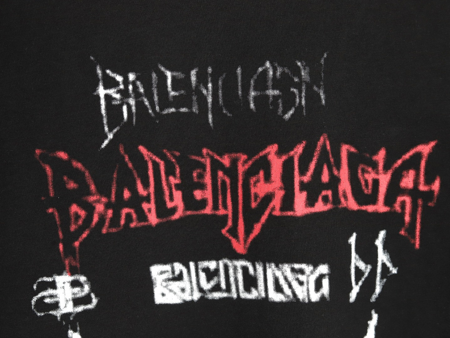 Ba*len*cia*ga short-sleeved t-shirt