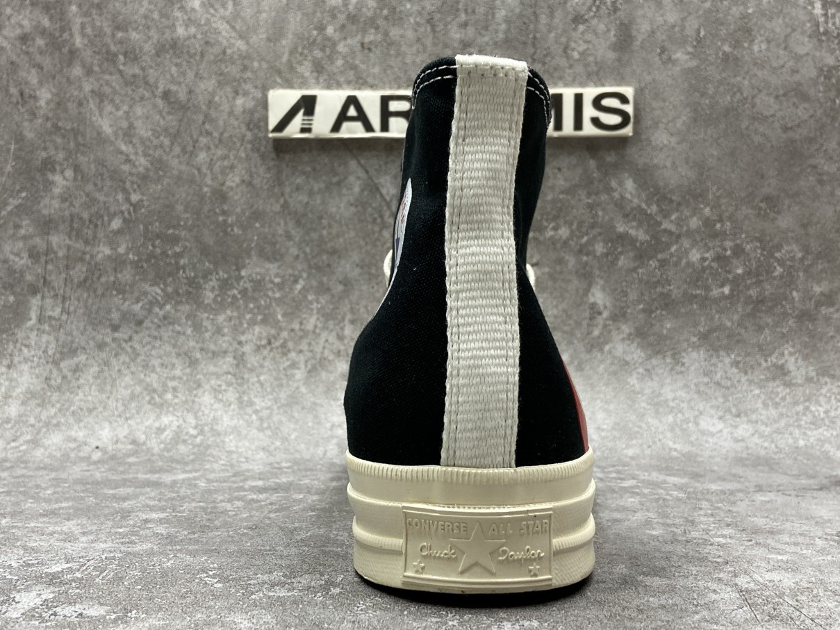 Converse Chuck Taylor All-Star 70s Hi Comme des Garcons PLAY Black