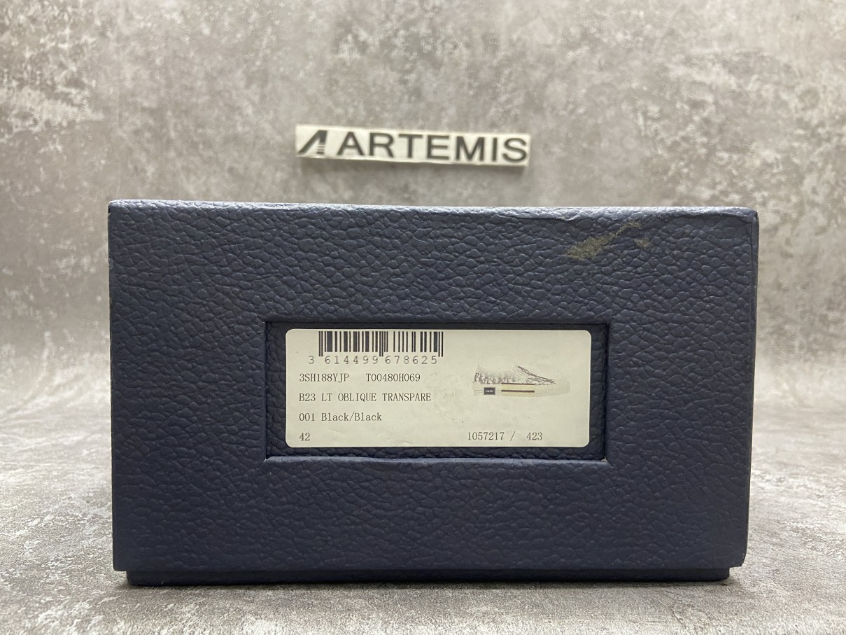 D*or and shawn b23 slip on logo oblique