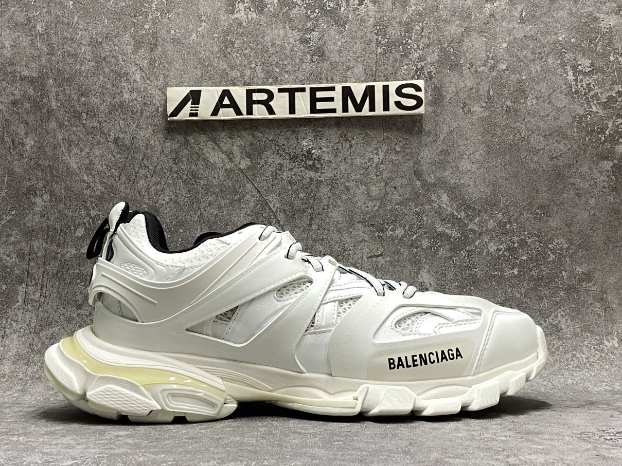 Balenciga Track White Black