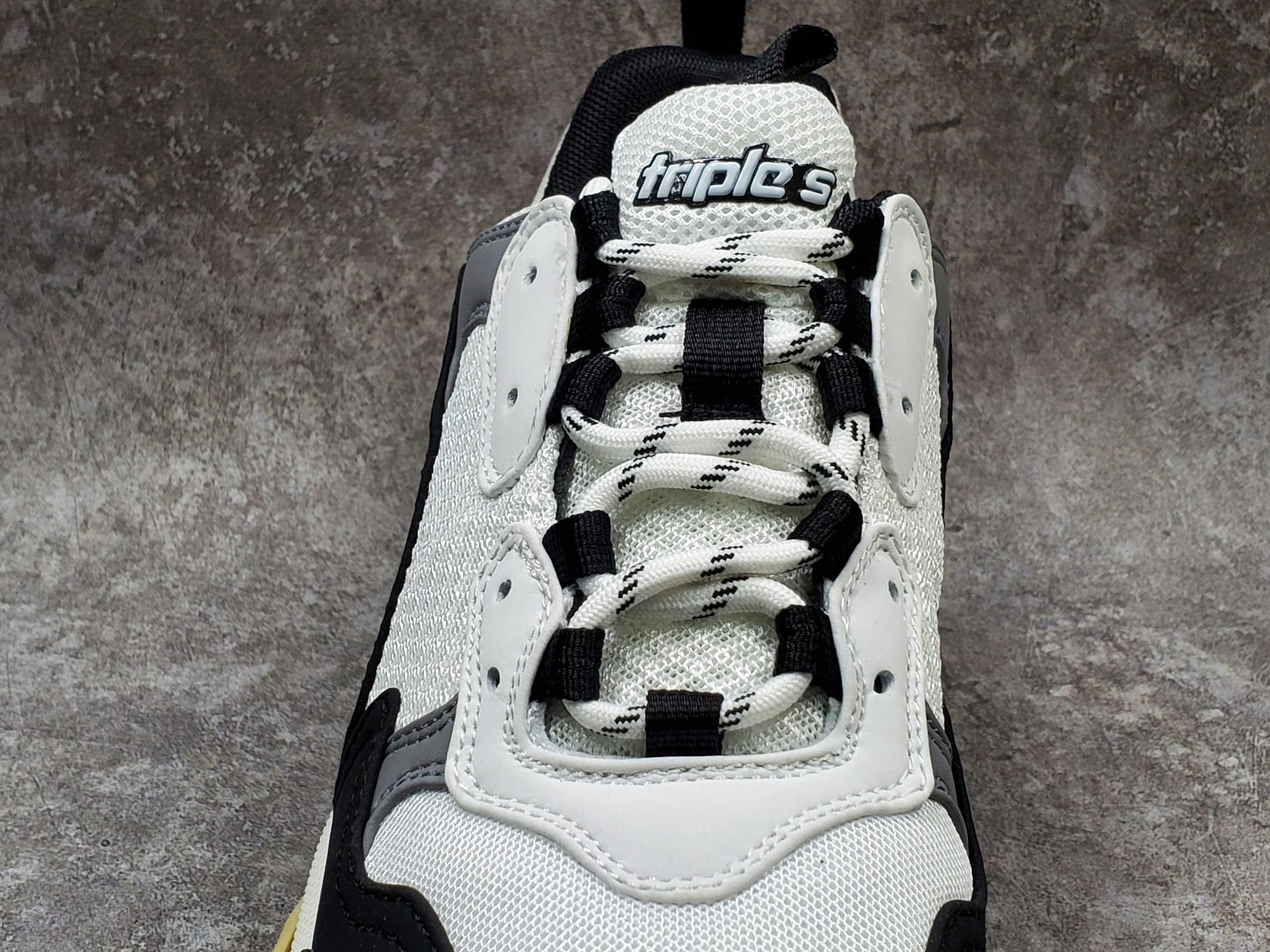 Balenciga Triple S White Black