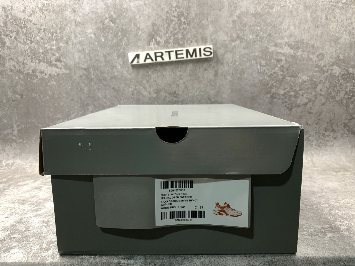 Balenciga Track 2.0 White Red