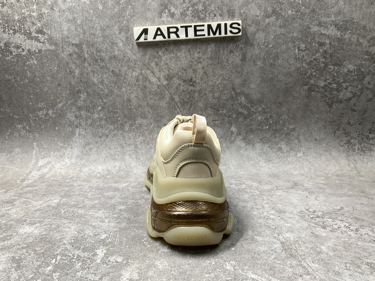 Balenciga Triple S Crystal Clear Sole