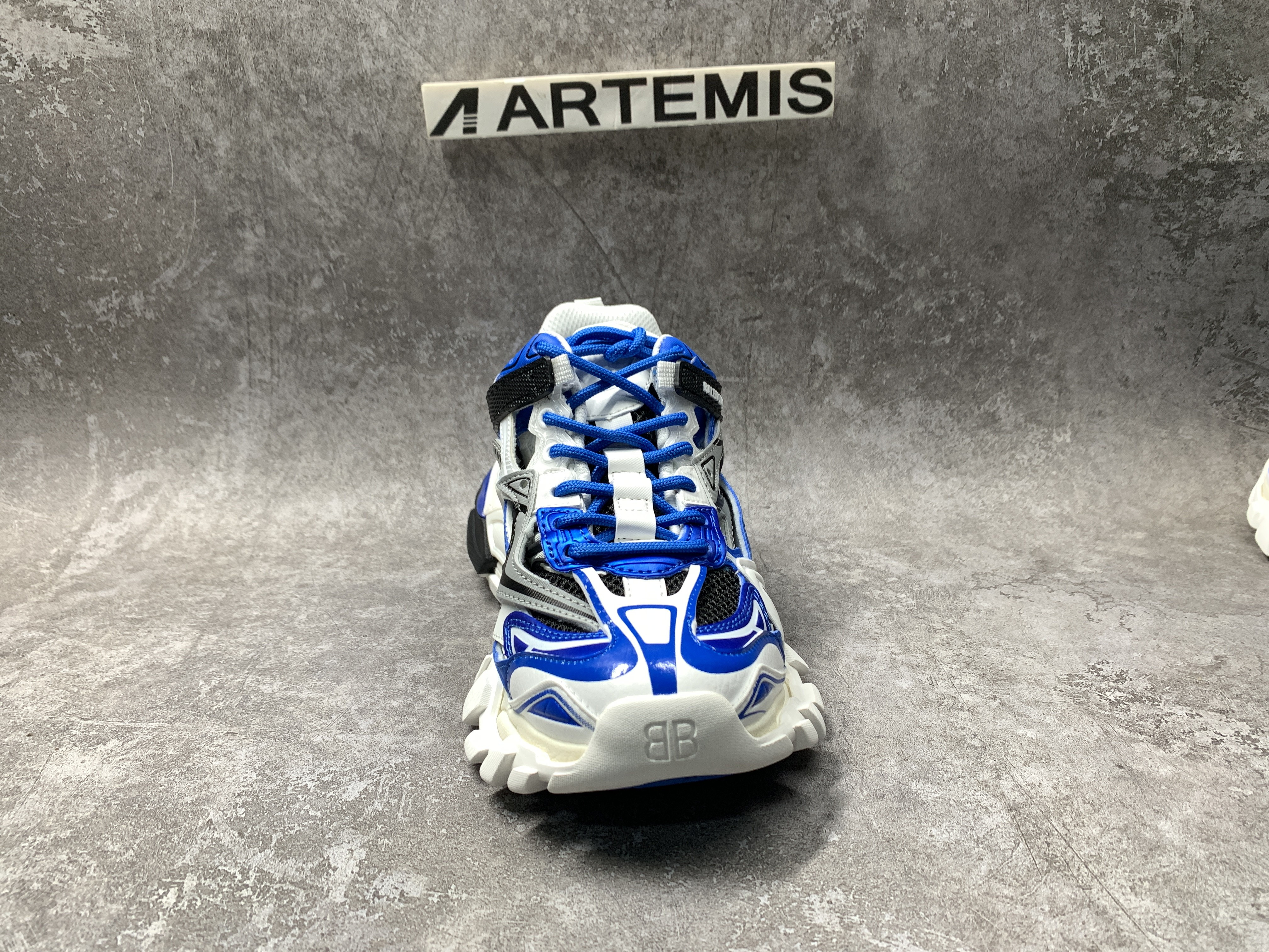 Balenciga TRACK.2 OPEN SNEAKER BLUE