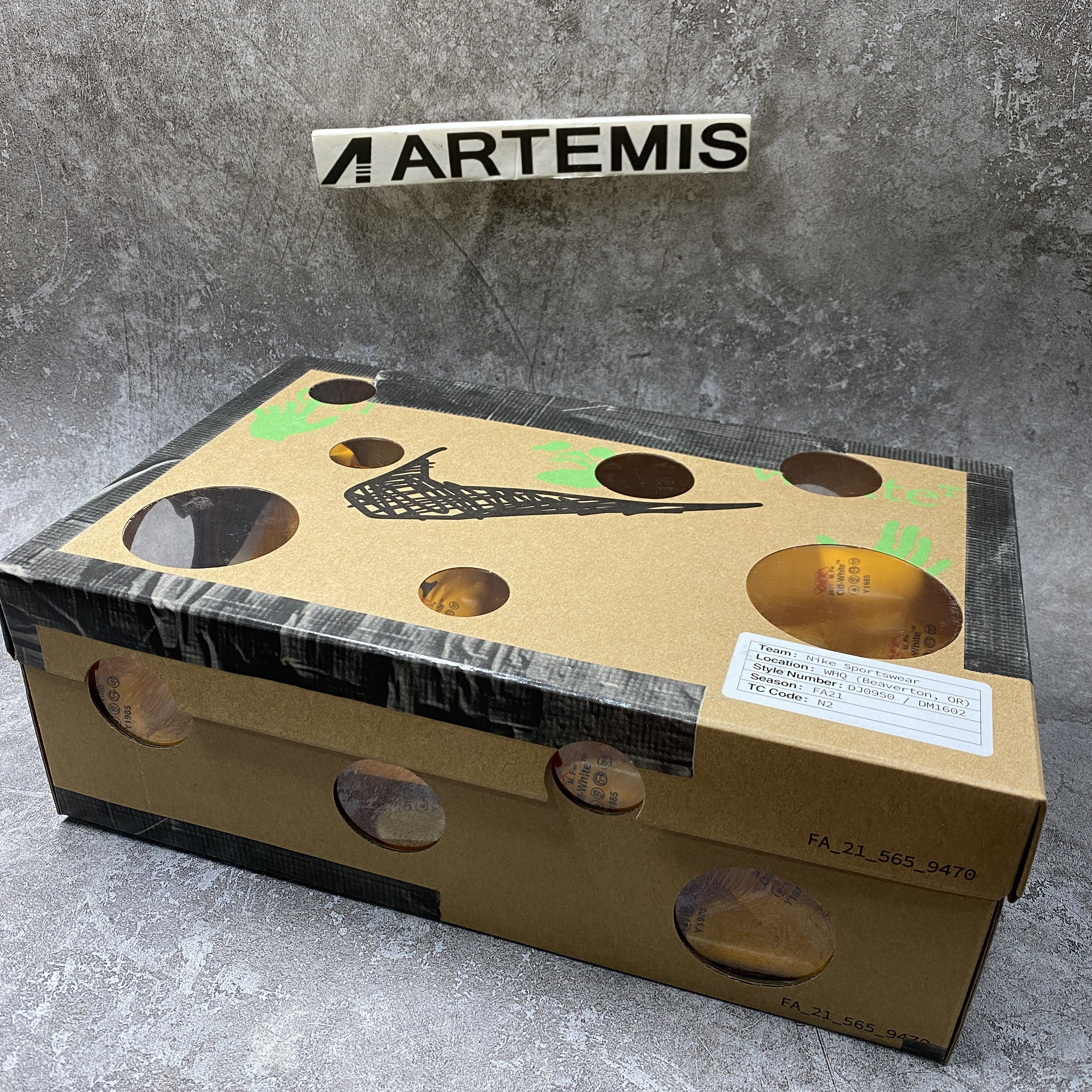 Nike Dunk Low Off-White Lot 43