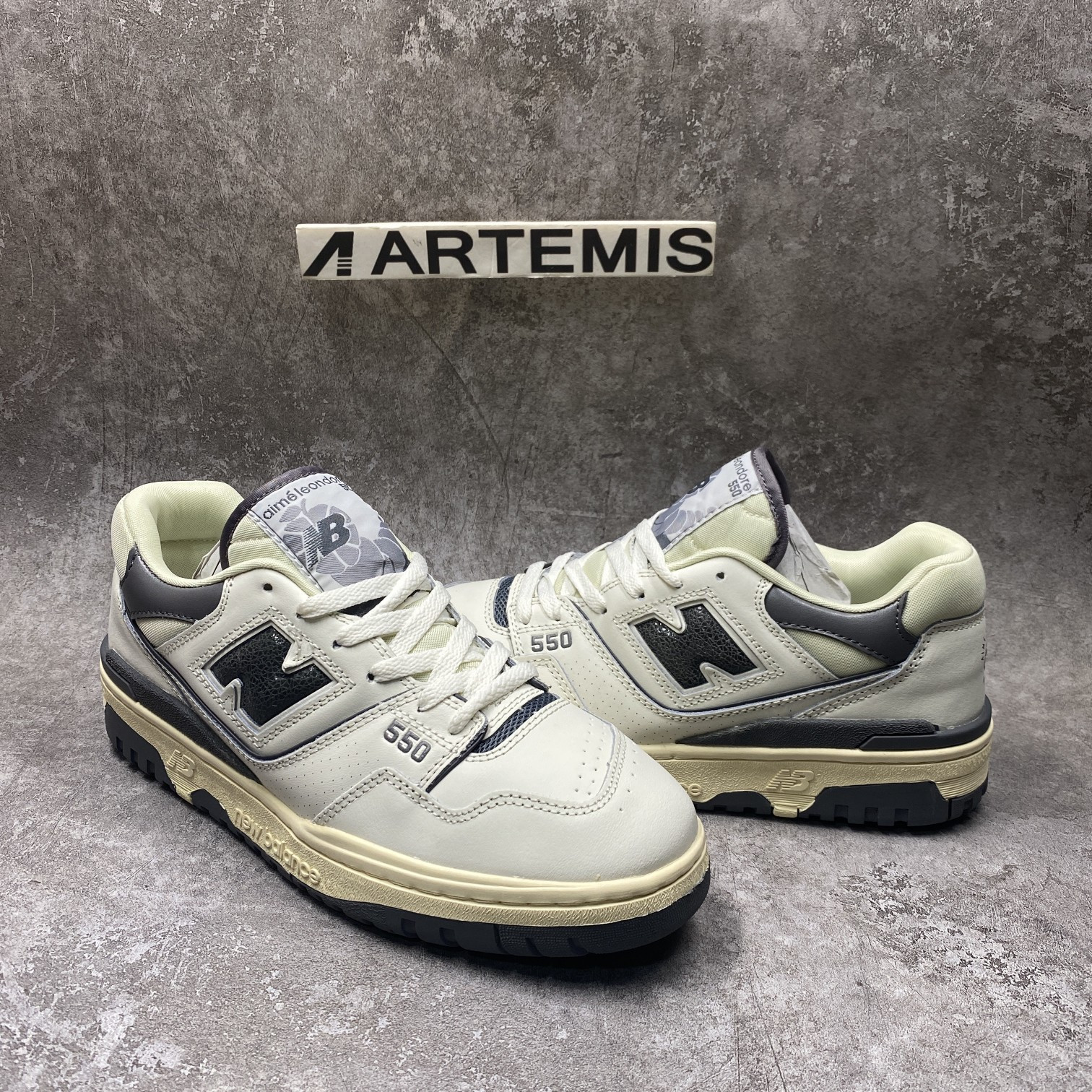 New Balance 550 Aime Leon Dore White Grey