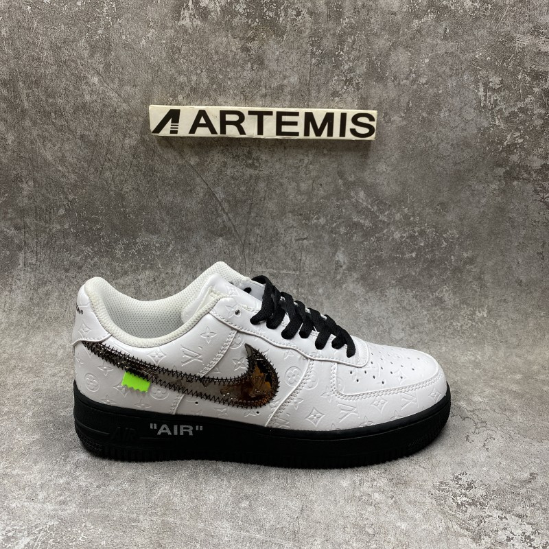 1V x Nike Air Force 1 Low By Virgil Abloh White Black