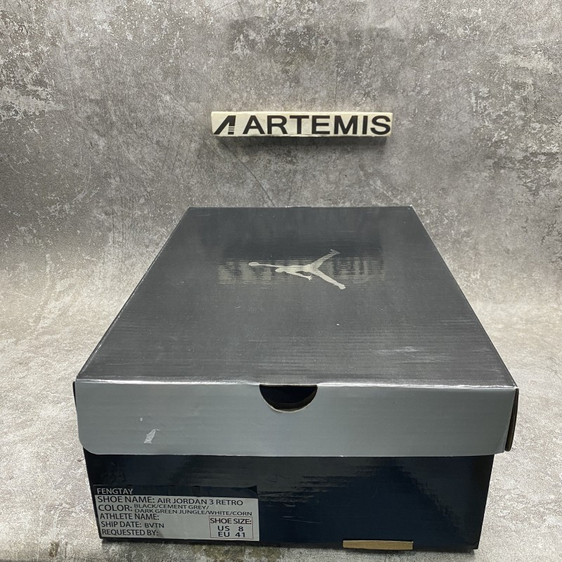 Air Jordan 3 Retro Oregon Ducks Pit Crew Black