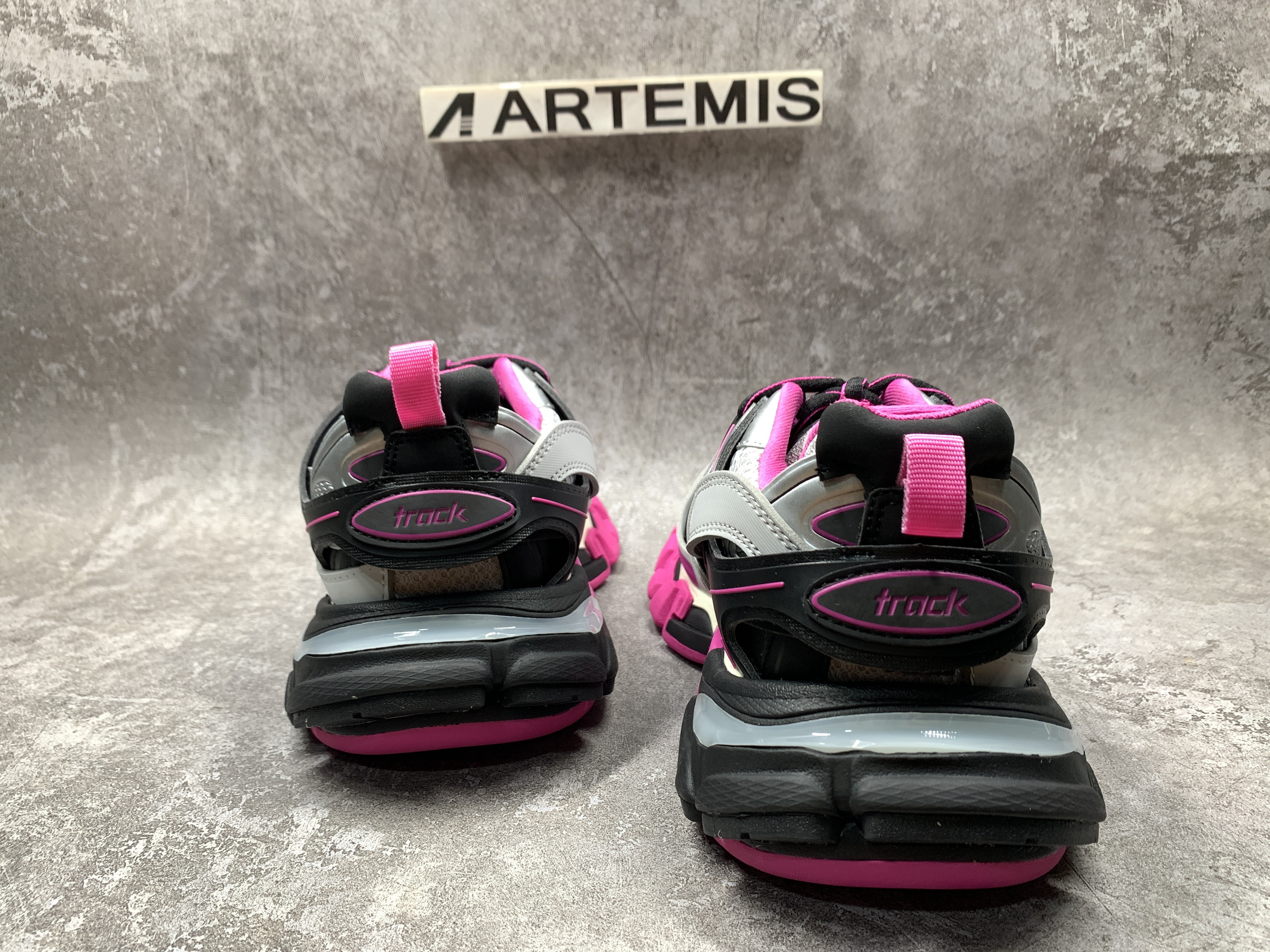 Balenciga Track Sneaker Pink Black