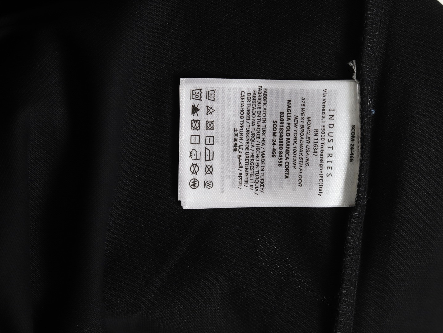 Moncler 24ss Short-sleeved Polo shirt