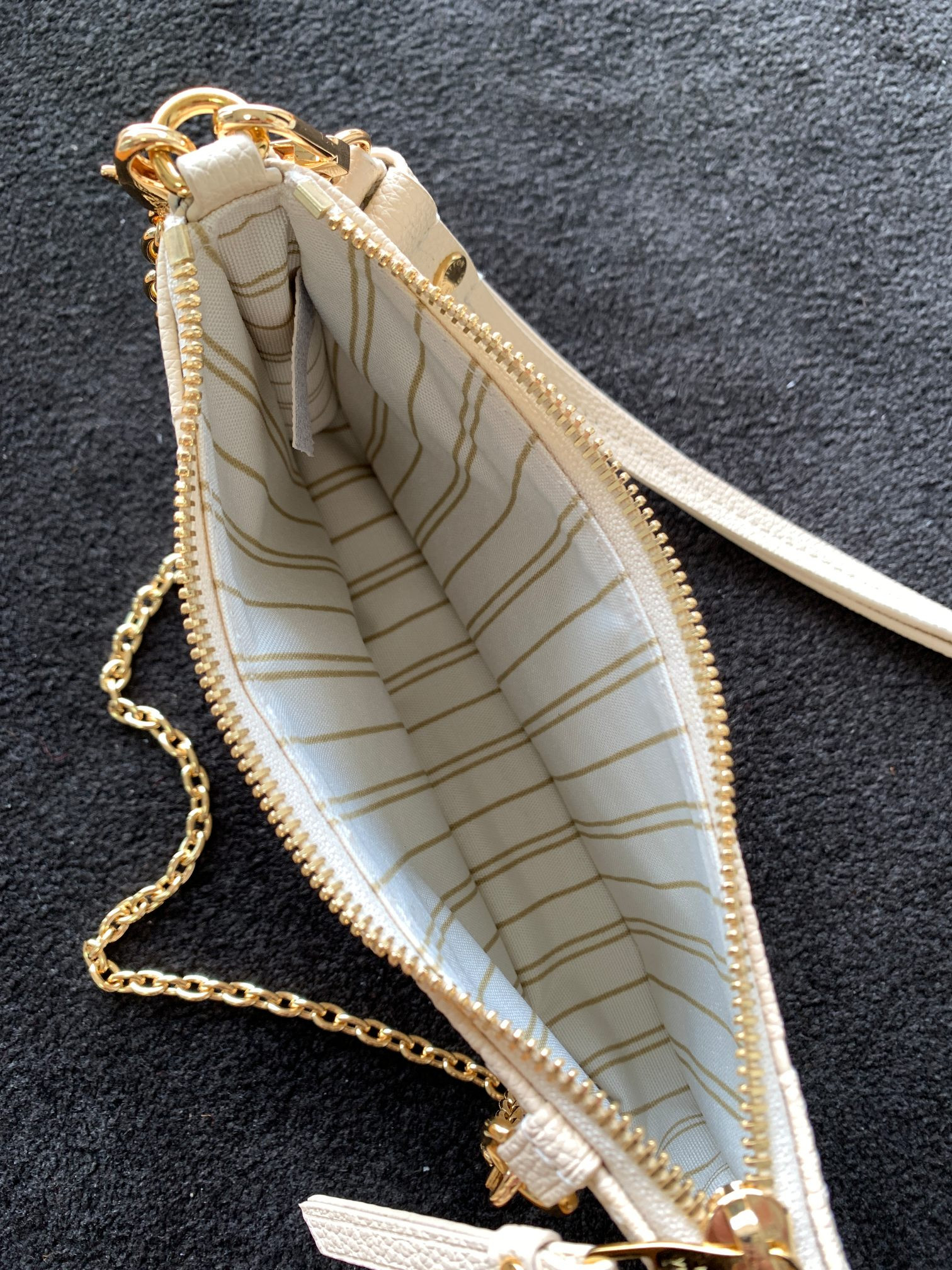 LV EASY POUCH ON STRAP M81066 7.5 x 4.5 x 1.2 inches