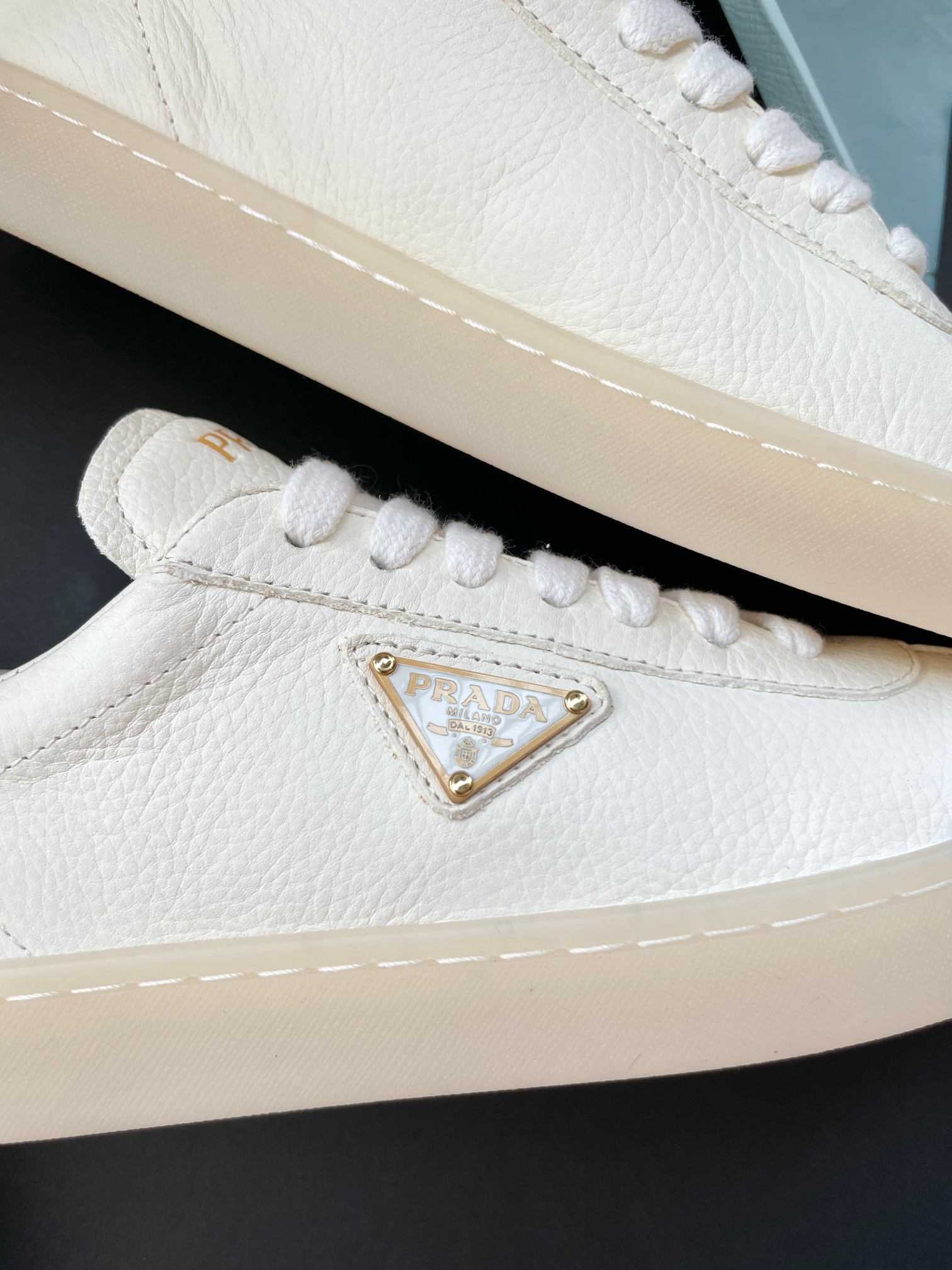 ua Pra*a downtown nappa leather sneakers