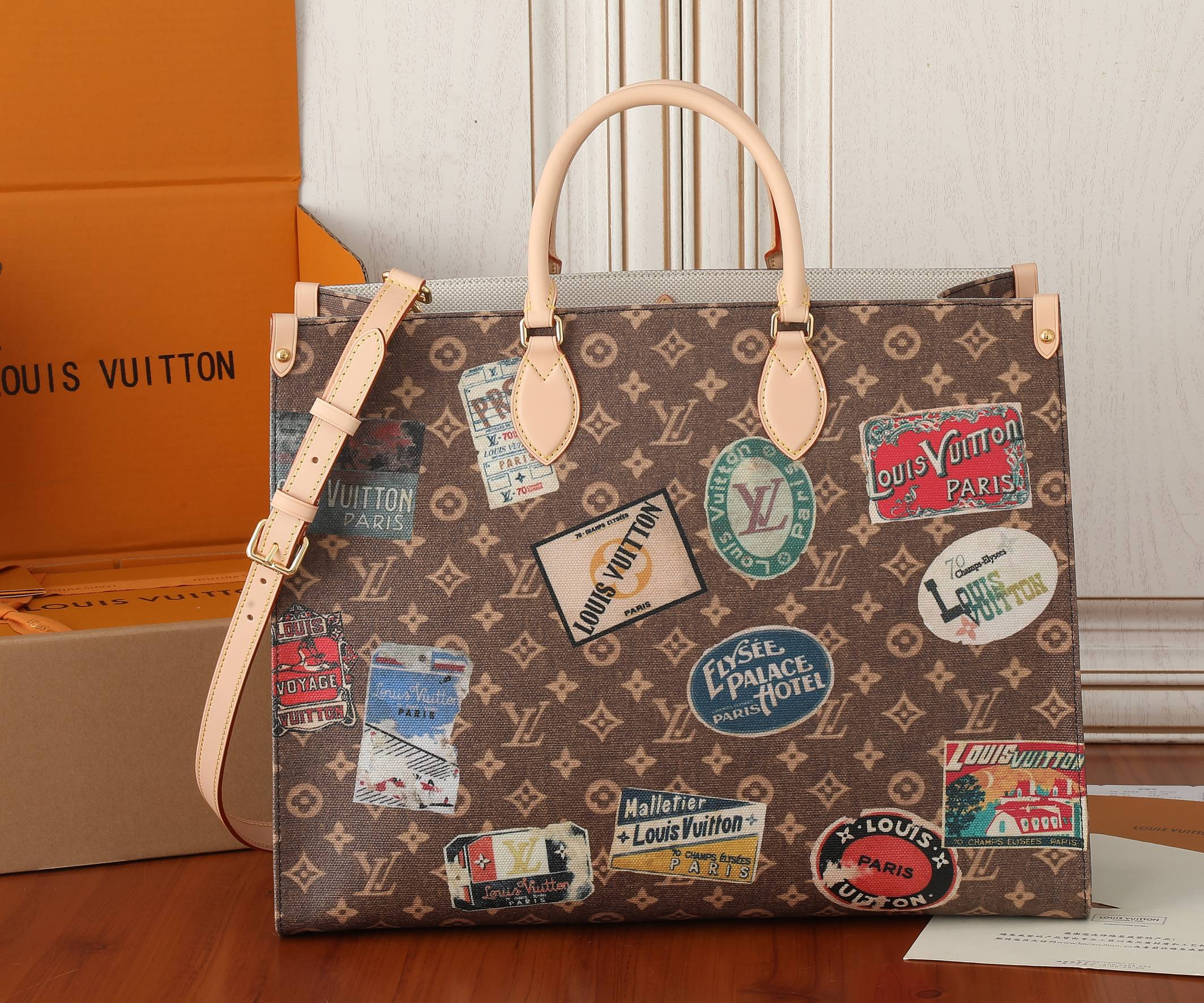 LV OnTheGo Voyage M47147 16.9 x 13 x 7.3 inches