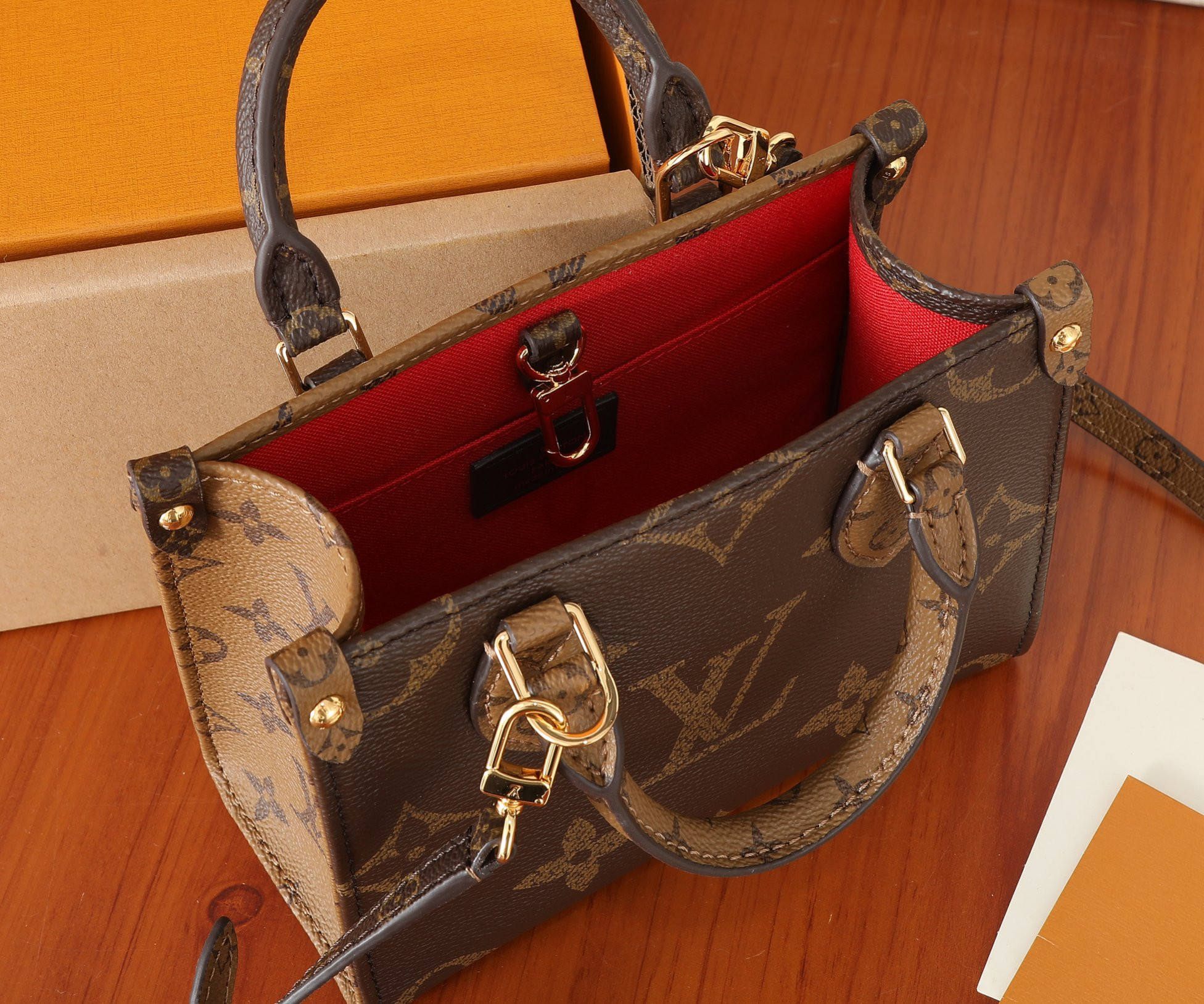LV OnTheGo BB M46839 7.1 x 5.9 x 3.3 inches