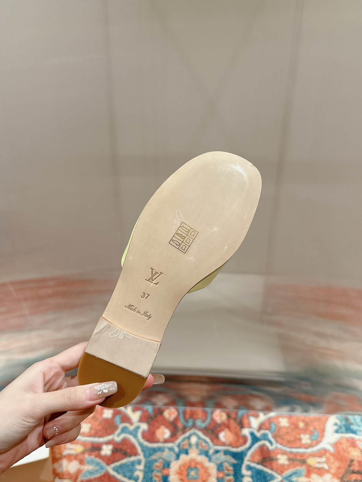 UA LV Capri Flat Mule