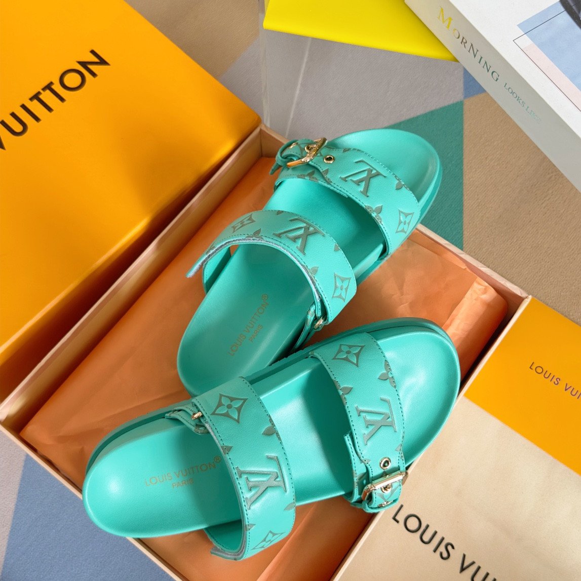 LV Bom Dia Flat Comfort Mule