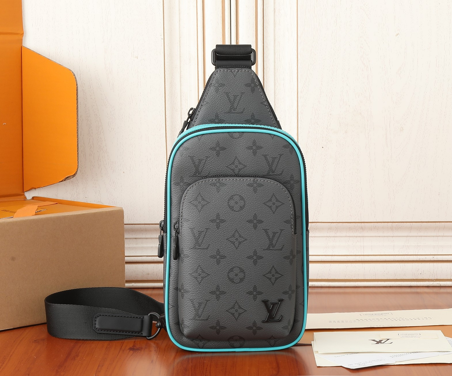 LV Avenue Slingbag PM M11703 6.3 x 13 x 2.2 inches