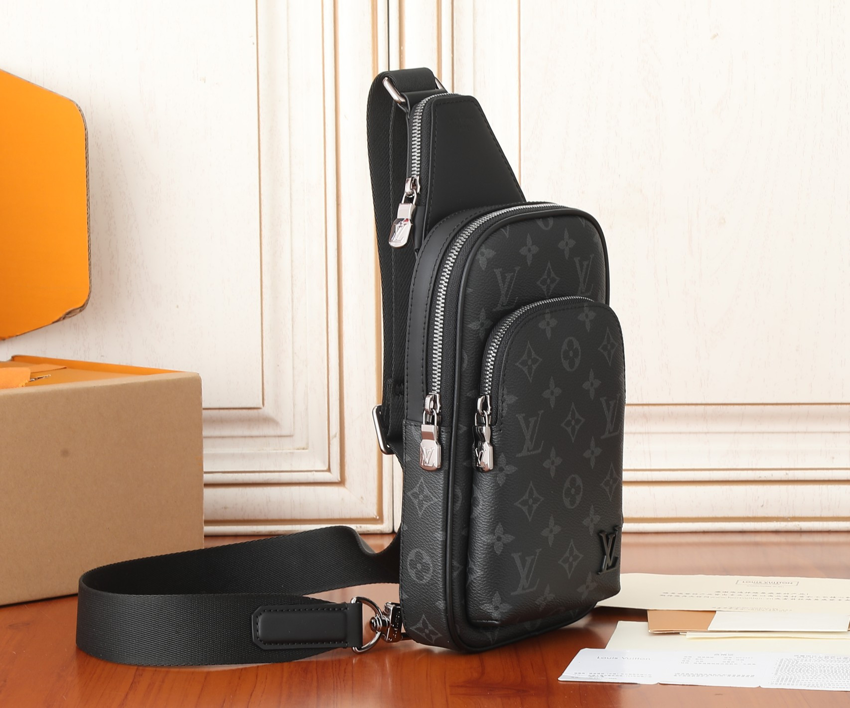 LV Avenue Slingbag PM M47137 6.3 x 13 x 2.2 inches