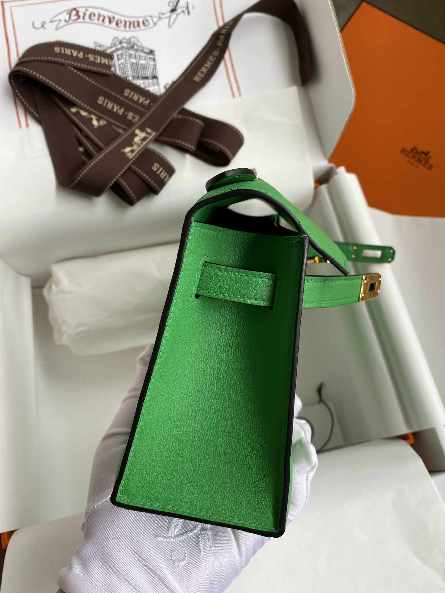 Hermès Kelly Mini Swift 22 22×7×13CM