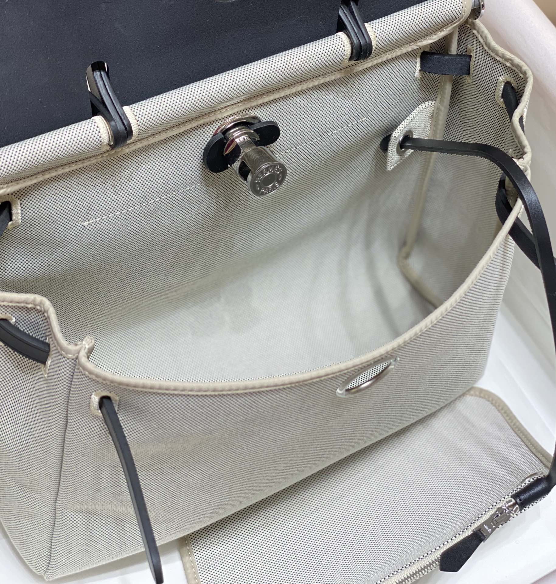 H**mes herbag 25x31x10cm