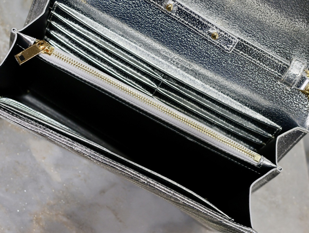 Y*L cassandra monogram classic chain wallet 22.5 x 14 x 4cm