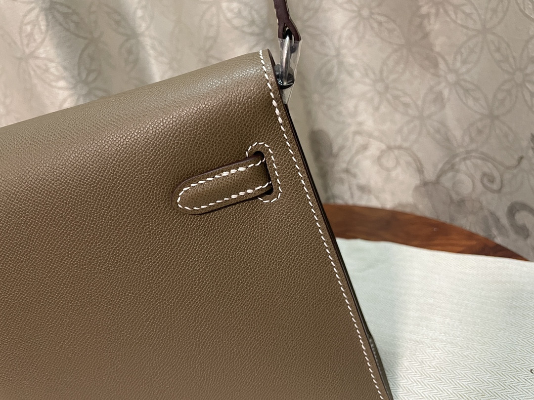 Hermès Kelly Elan Epsom16x27.8x4cm