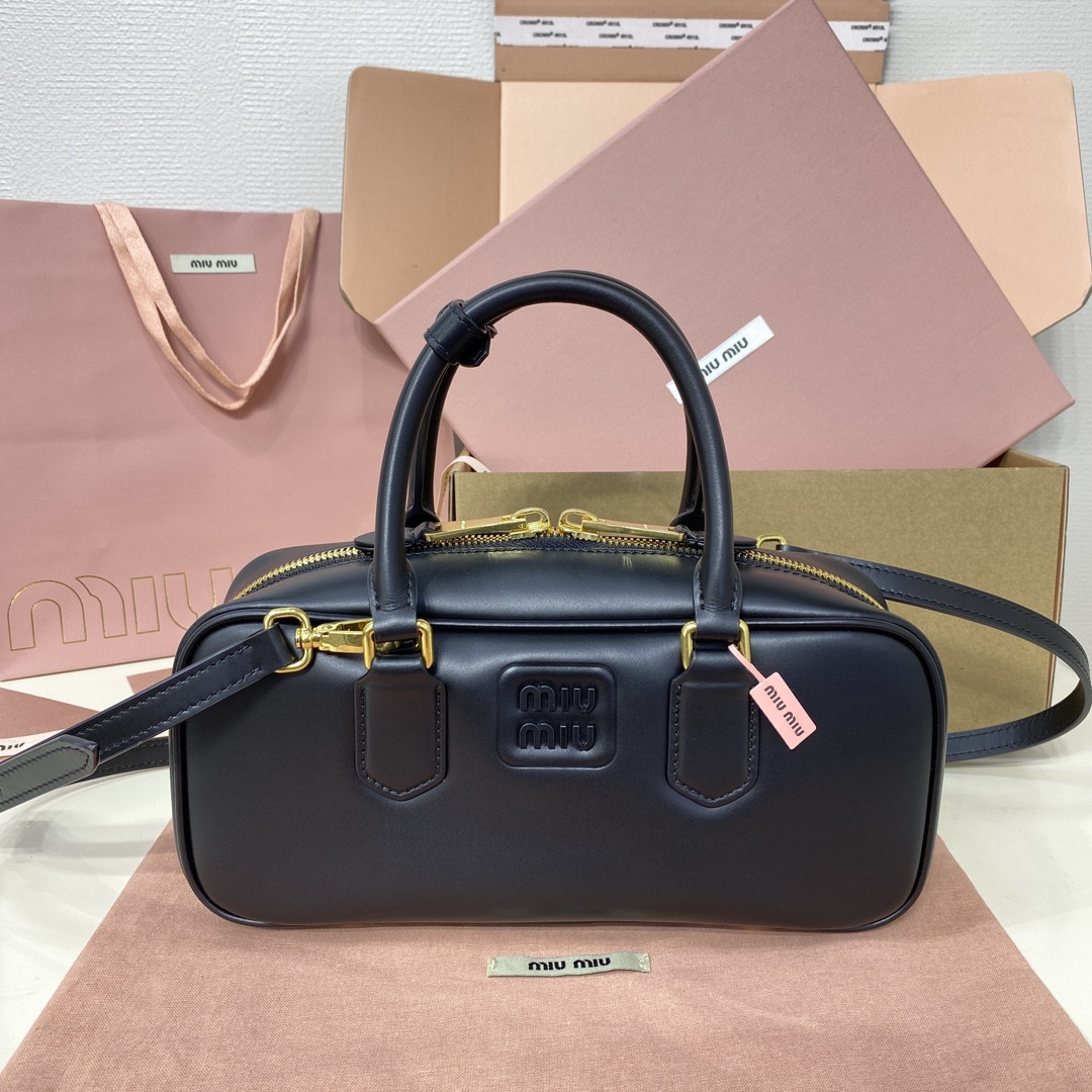 Miu Miu Arcadie leather bag 12x27x9cm