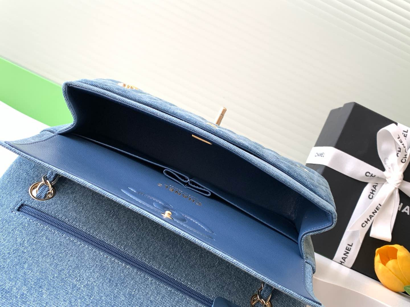 Ch*el mini cf vintage 25cm