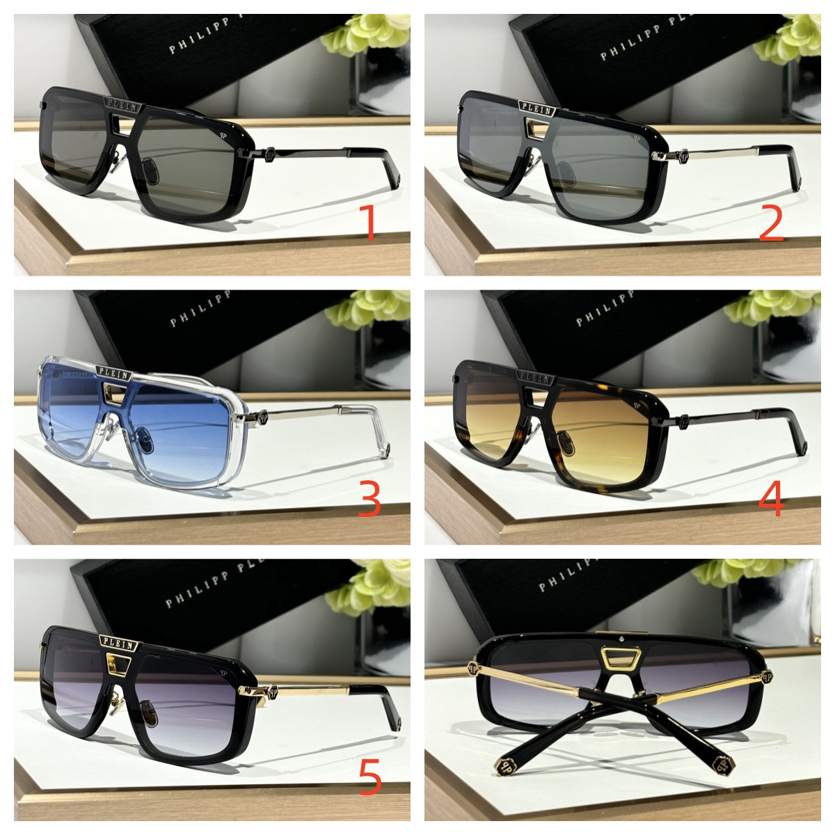 Philipp Plein Glasses SPP008M 135-0-145