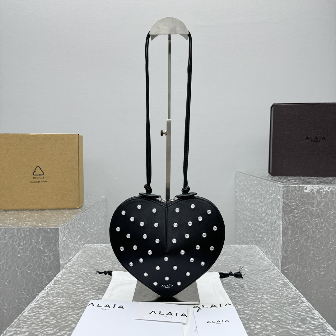 ALAÏA Le Coeur Heart Bag 18.5x20.5x5cm