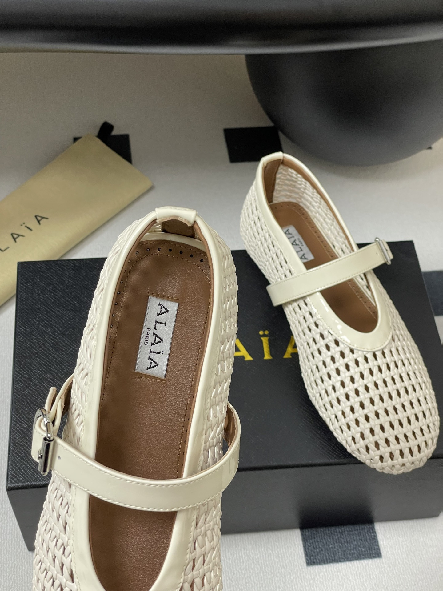 UA Alaïa BRAIDED BALLET FLATS(Customized Size 7-10 days production time)