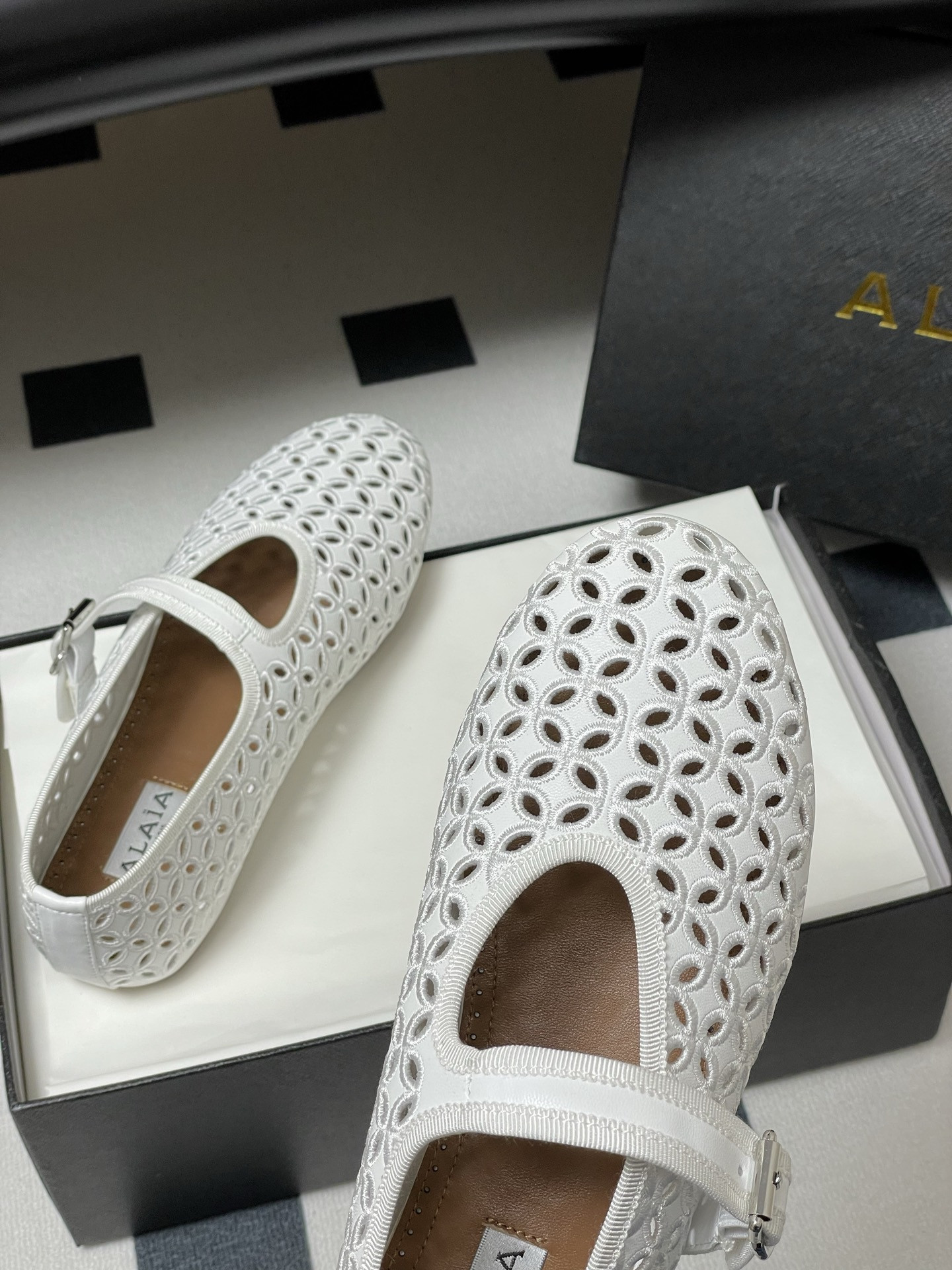 UA Alaïa BRAIDED BALLET FLATS(Customized Size 7-10 days production time)